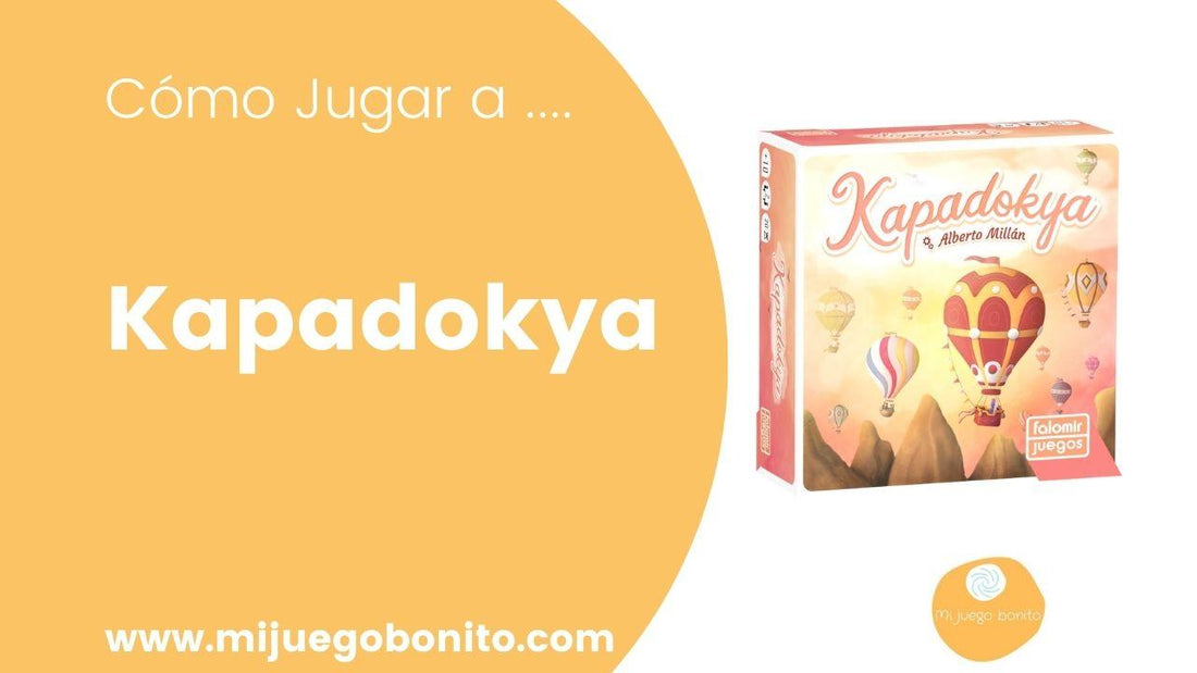 ¿Cómo se juega a Kapadpkya? Juego de Falomir ¿Quieres conocer el juego Kapadokya y aprender a jugarlo? Descubre en el vídeo todo lo que necesitas para empezar a jugar y ser el jugador que más puntos consigue bajar con sus globos. Kapadokya tiene una mecán
