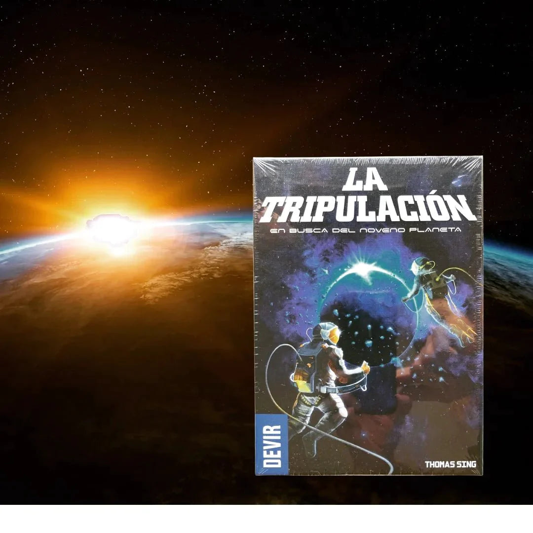 La Tripulación 🚀 un juego de mesa para grandes expediciones ¿Sabías que hoy día 12 de abril se celebra el día internacional de vuelos espaciales tripulados? 🚀Justo hoy hace 61 años, tuvo lugar el primer viaje espacial tripulado por el ser humano 🌌, que