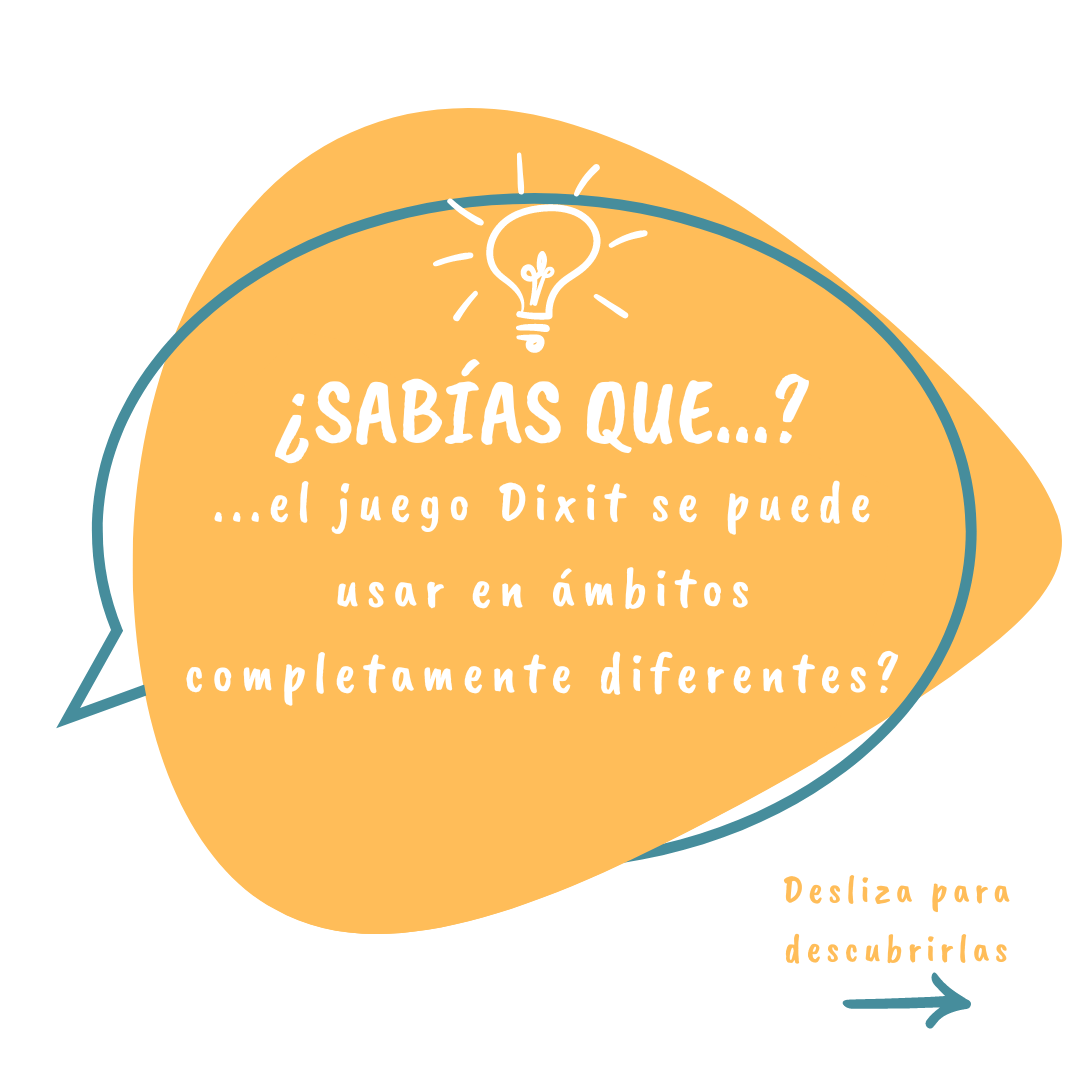 ¿Sabías todos los usos que puedes dar a Dixit? Hoy venimos a contarte acerca de un juego de mesa que es mucho más que un juego.Un juego en el que además de disfrutar nos ayuda como personas y profesionales en nuestras relaciones con los demás y con nosotr