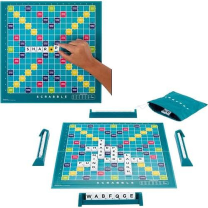 Scrabble original en Castellano Juego de mesa | 2 a 4 jugadores | +8 | Mattel