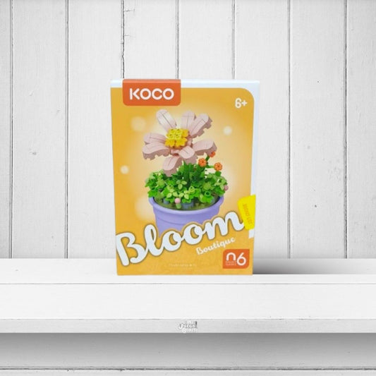 KOCO Flores con Maceta - Set de construcción KOCO Bloom Boutique - 176 a 200 piezas - 6 años