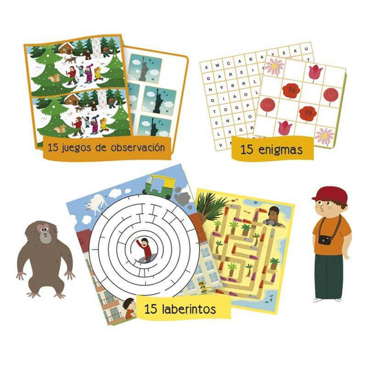 45 juegos... ¡de viaje! | Auzou