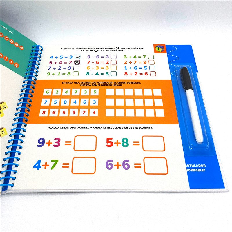 MI PIZARRA PARA JUGAR Y APRENDER 5 AÑOS