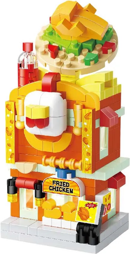 KOCO Fried Chicken Shop - Juego de construcción KOCO - 283 piezas - 6 años