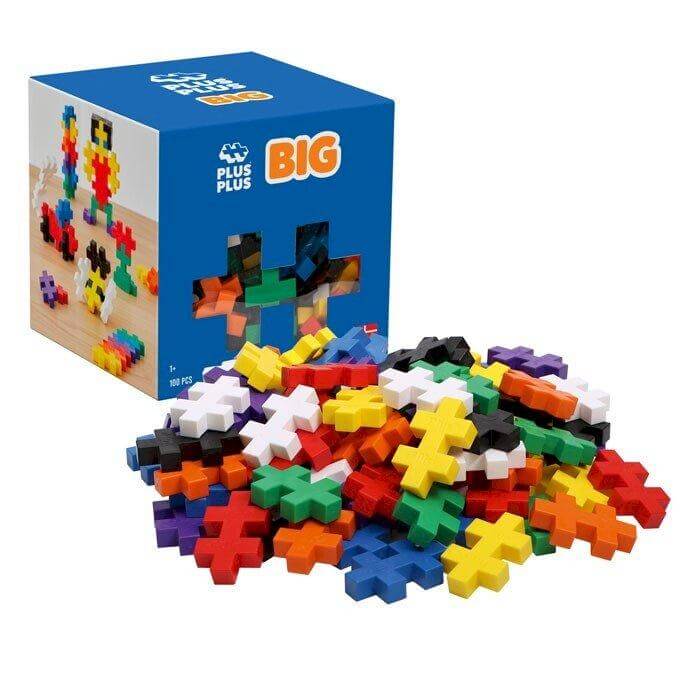 Cubo BIG Basic Mix 100 piezas Plus Plus Juego de construcción