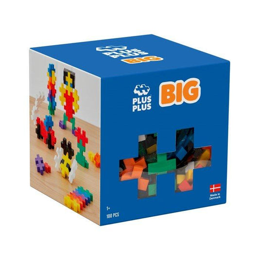 Cubo BIG Basic Mix 100 piezas Plus Plus Juego de construcción