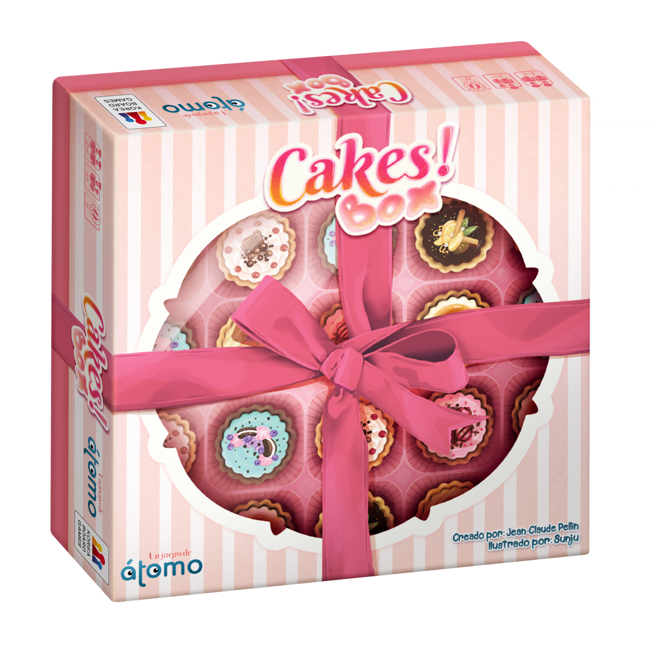 Cakes Box ! - Juego de mesa - Atomo - +6 Años - 2 a 4 jugadores