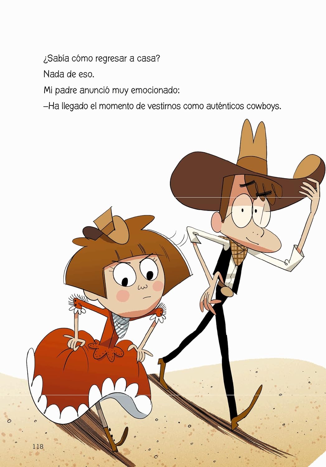 La aventura de los Balbuena en el lejano Oeste (Los Forasteros del Tiempo 1) - Libro infantil de aventuras y viajes en el tiempo - SM - A partir de 8 años