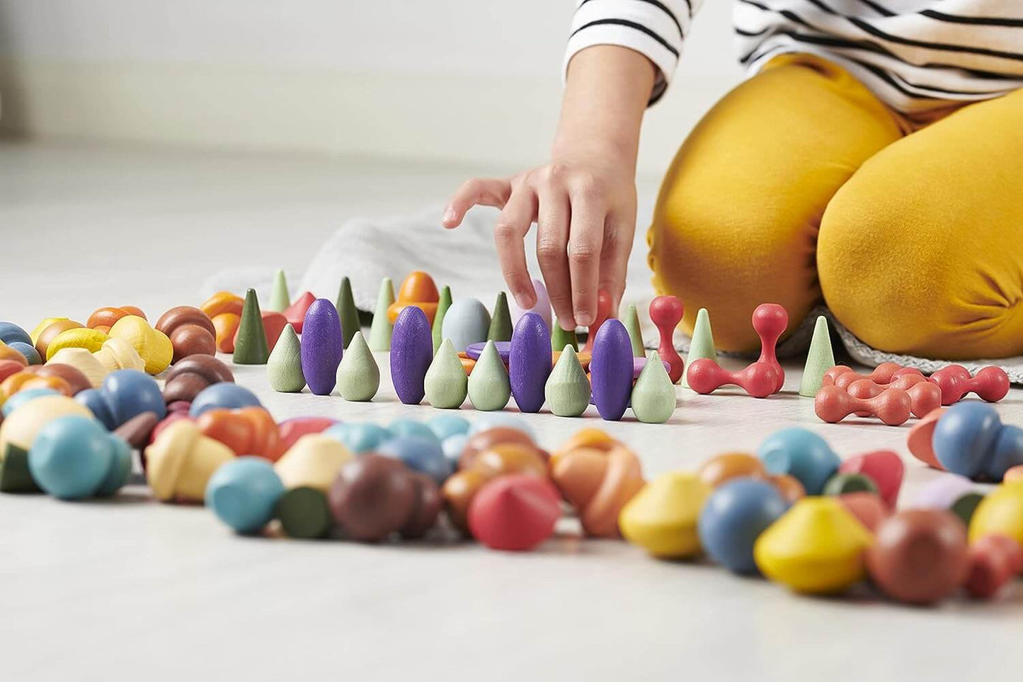 Super set piezas de madera 420 piezas - Tickit Educational Toys