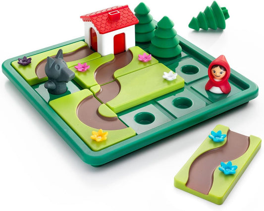 Caperucita Roja Deluxe - Puzzle de Lógica para Preescolar - Desde 4 años
