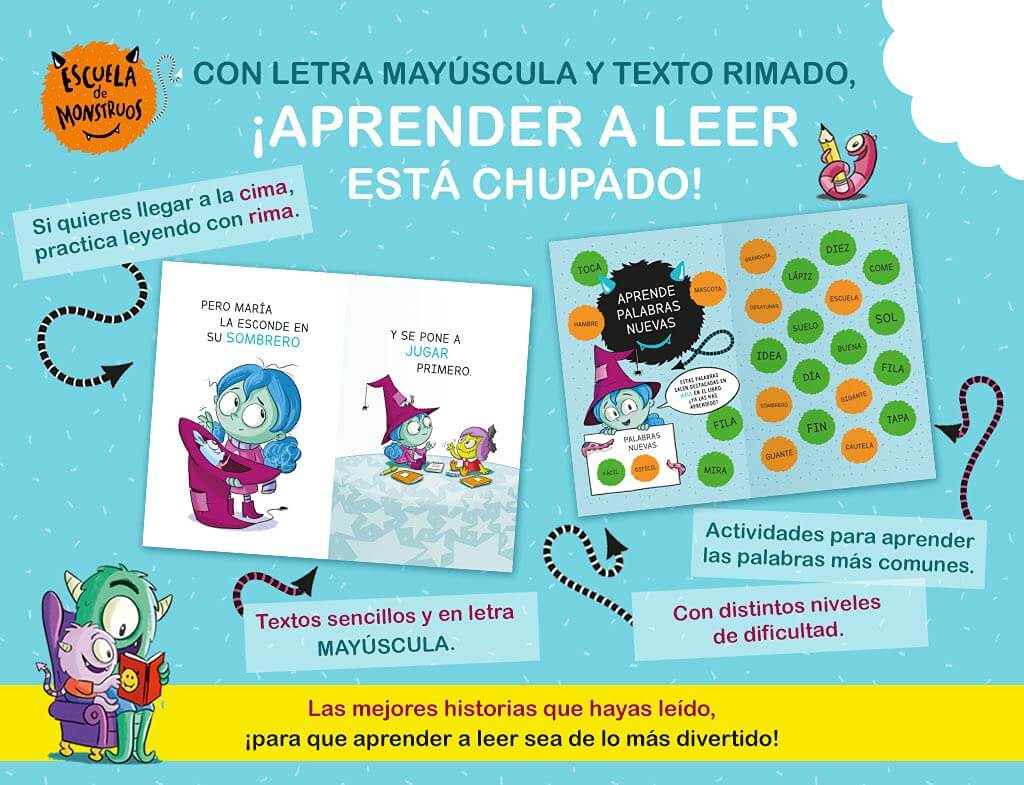 Aprender a leer en la Escuela de Monstruos 3 - Las iguales son especiales | Sally Rippin Books