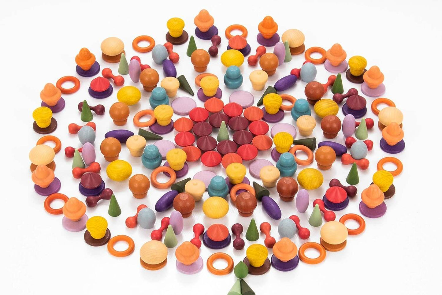 Super set piezas de madera 420 piezas - Tickit Educational Toys