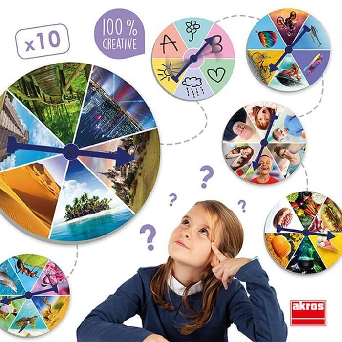 JUEGO EDUCATIVO RULETAS PARA CONTAR HISTORIAS EN INGLES Educational Toys