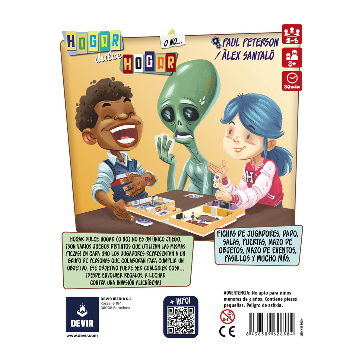Hogar Dulce Hogar o no - Devir - Desde 8 años