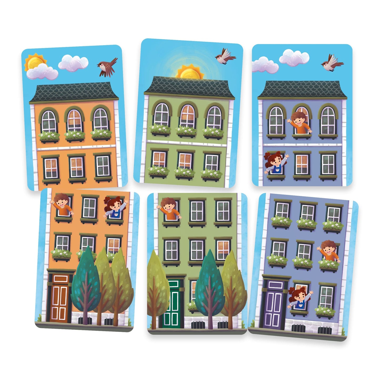 Ciudad Arcoiris - Juego de mesa - Ludilo - 5+ años