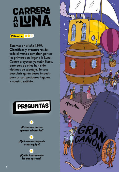 Enigmas. Detectives a domicilio 9. Misterios muy espaciales - Libro de enigmas y misterios - Paul Martin - Sugerido a partir de 8 años