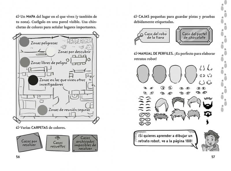 Manual para Detectives (Resuelve el Misterio) | Magaziner, Lauren Books