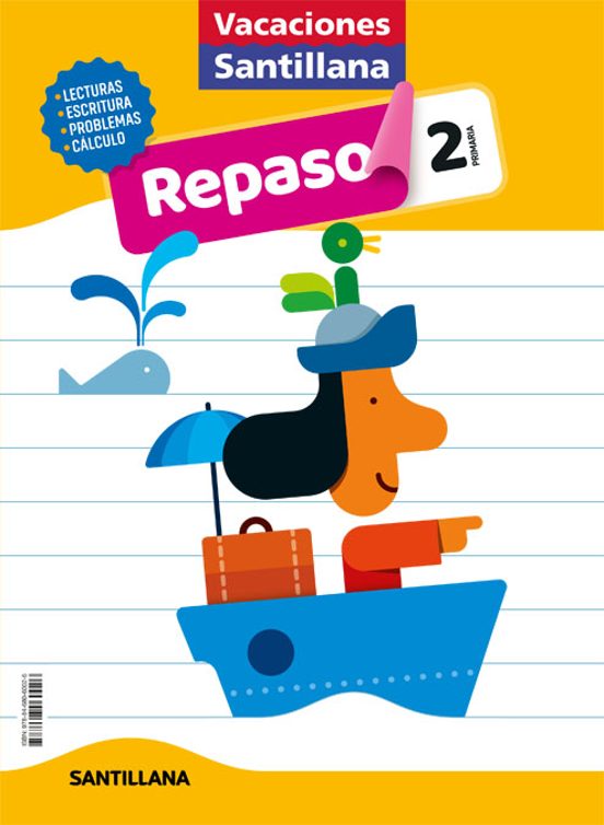 VACACIONES SANTILLANA 2 PRIMARIA ACTIVIDADES DE REPASO PARA EL VERANO | AA.VV Books