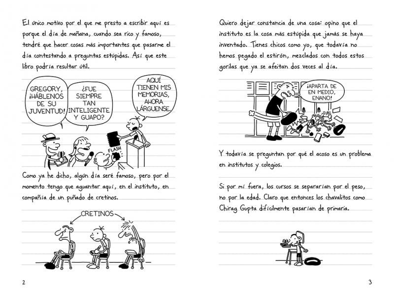 DIARIO DE GREG 1 UN PRINGAO TOTAL | KINNEY JEFF