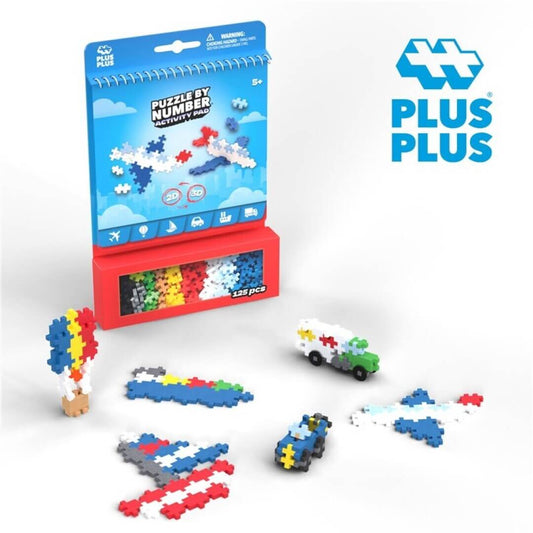 Activity Pad Transporte 125 PCS Plus Plus