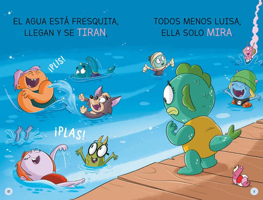 Aprender a leer en la Escuela de Monstruos 18 - Sin temor ni flotador | Sally Rippin