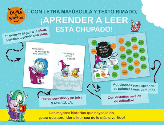 Aprender a leer en la Escuela de Monstruos 3 - Las iguales son especiales | Sally Rippin