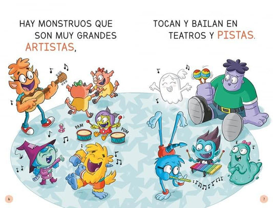 Aprender a leer en la Escuela de Monstruos 7 - Pedos como truenos | Sally Rippin