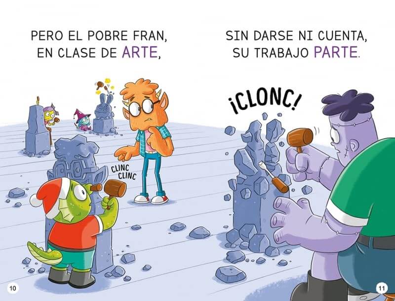 Aprender a leer en la Escuela de Monstruos 9 - Torpón y bonachón | Sally Rippin