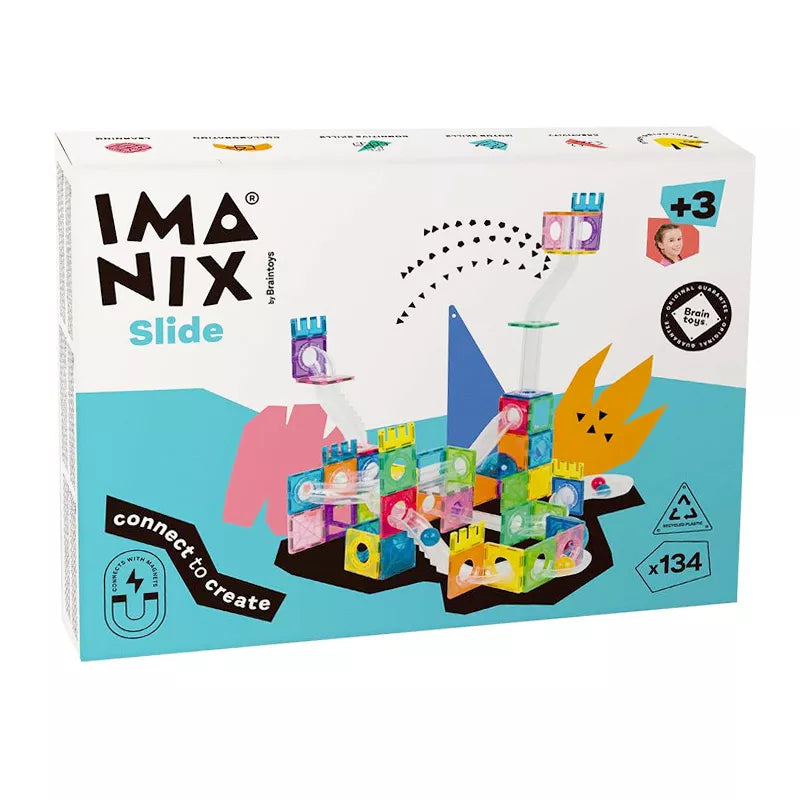 Braintoys Imanix Tobogan 134 piezas