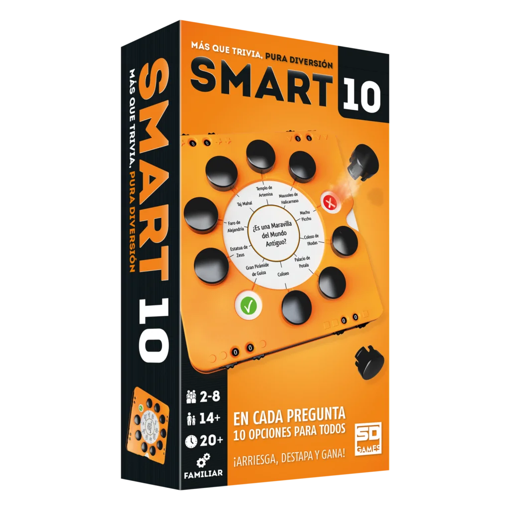 Smart 10 - Juego de mesa - SD GAMES - Desde 9 o más años
