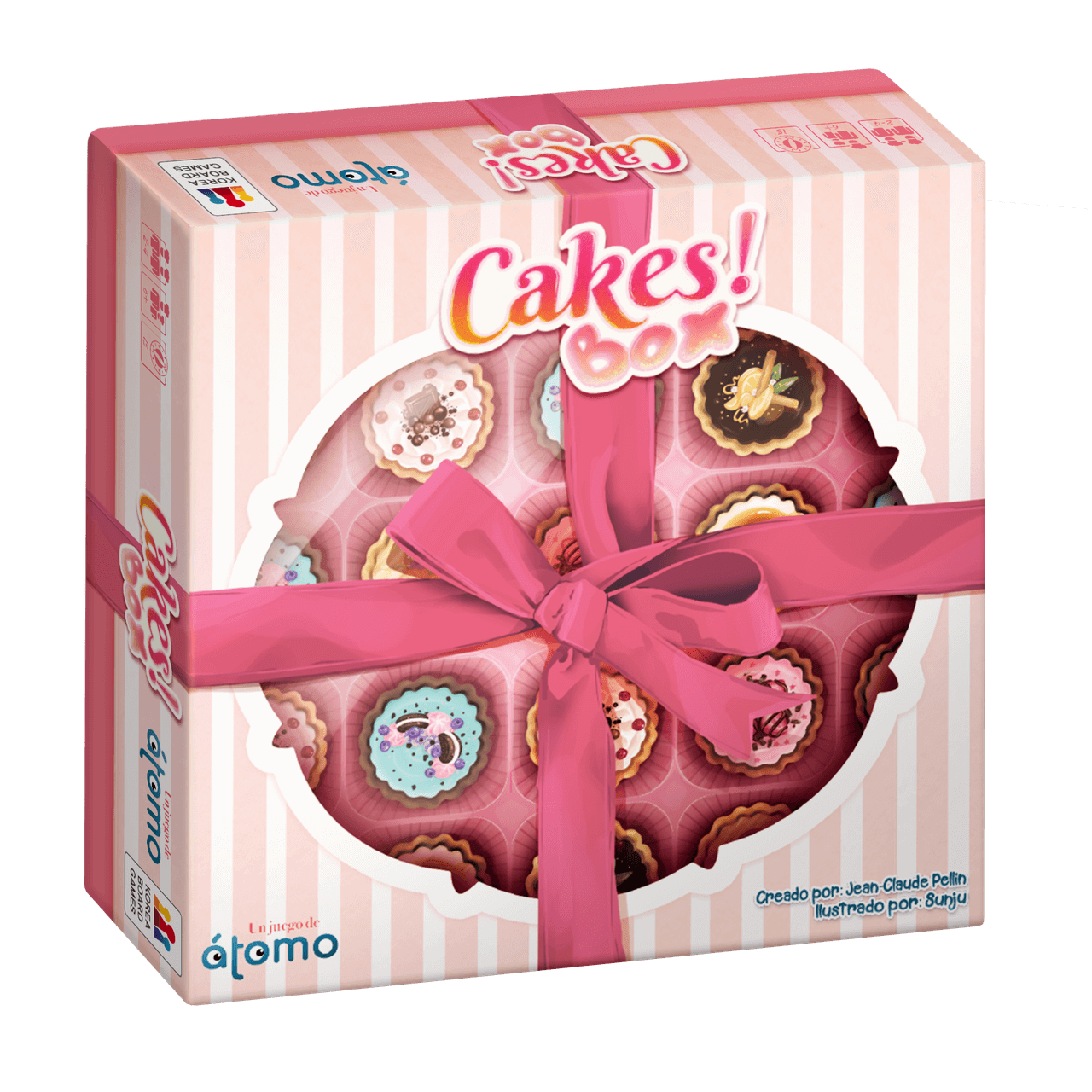 Cakes Box ! - Juego de mesa - Atomo - +6 Años - 2 a 4 jugadores