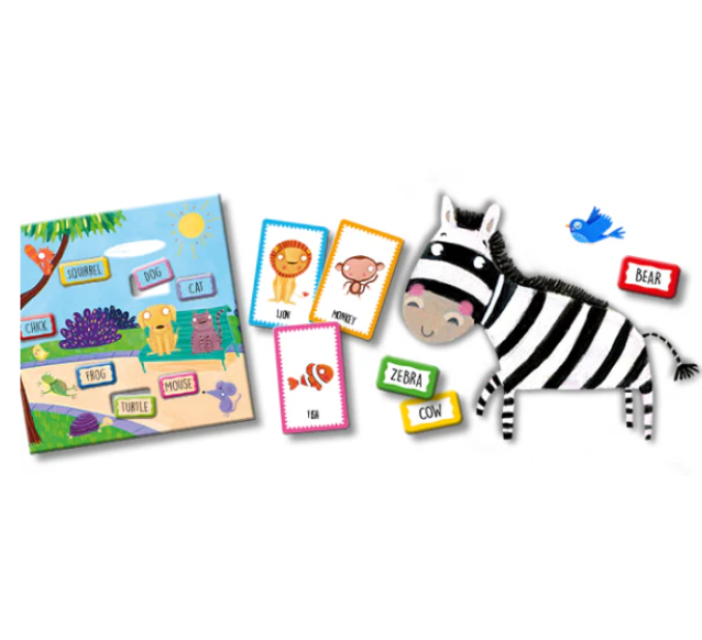 I Speak English Montessori – primeras palabras en inglés con animales · 4-7 años · uso individual o acompañado · Ludattica