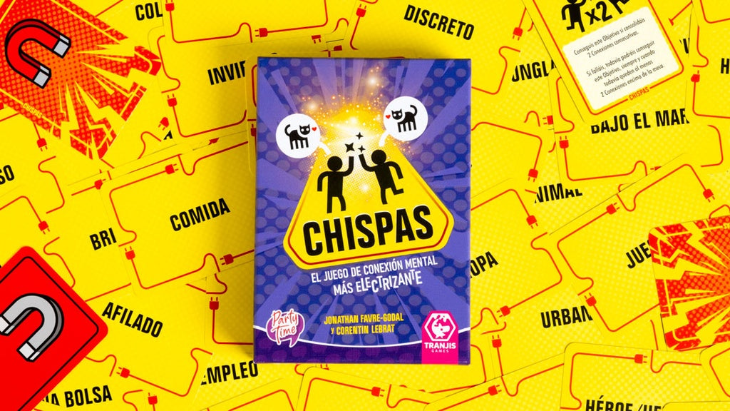 Chispas - Juego de conexión mental - Tranjis - 2 a 6 jugadores +8 años (RESERVA)