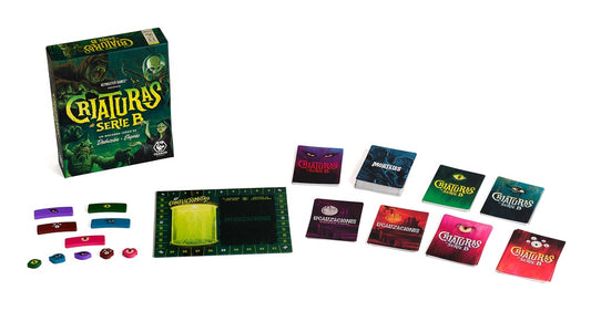 Criaturas de Serie B - Juego deducción y engaño - Tranjis - 2 a 5 jugadores - +14 años