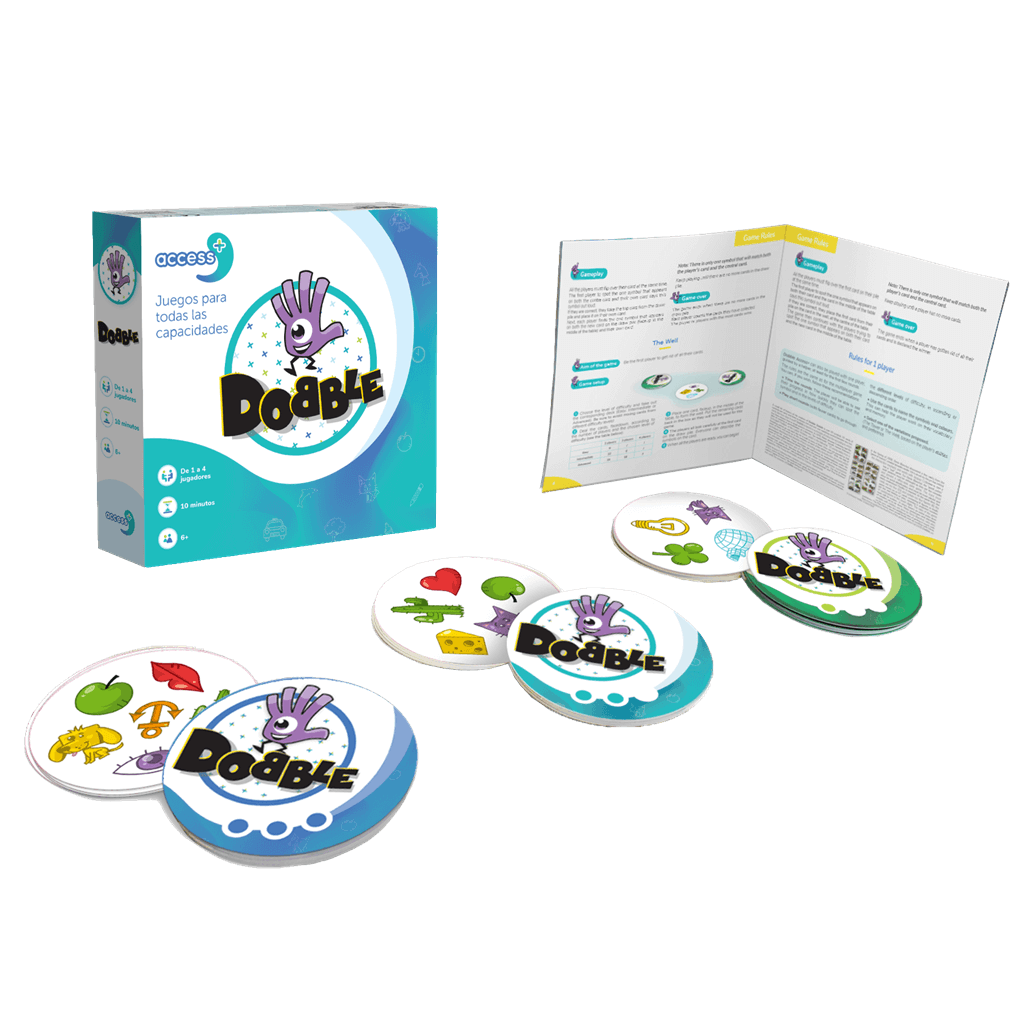 DOBBLE ACCESS+ - Juego de mesa - Asmodee - Desde 6 años Board Games