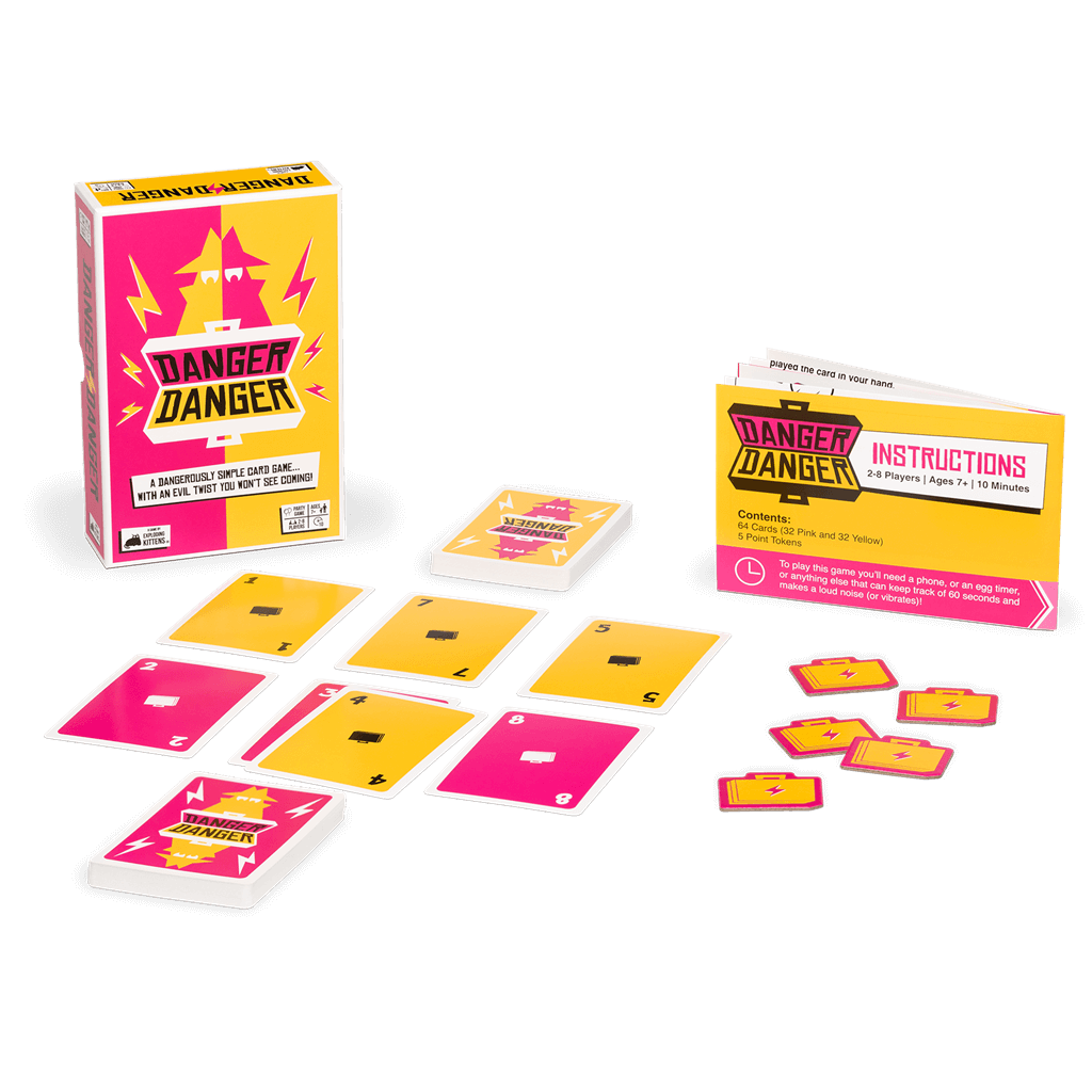 Danger Danger - Juego de mesa - 7 años - Asmodee Board Games