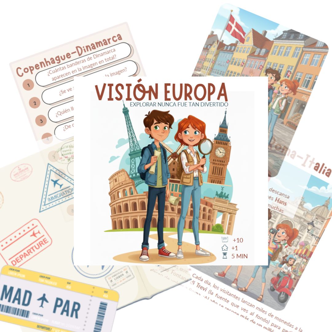 Visión Europa – 15 ciudades para observar, descubrir y aprender (PDF imprimible)