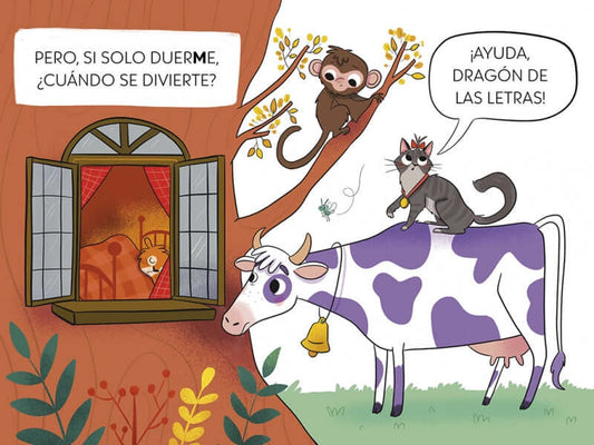 El dragón de las letras 5 - Una marmota muy dormilona | ORO, BEGOÑA