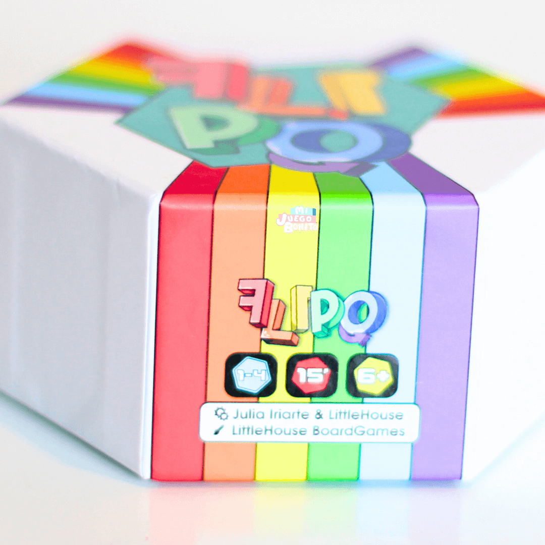 Fl1p0 - Juego de mesa - Little House Board Games - Desde 6 años - Flipo