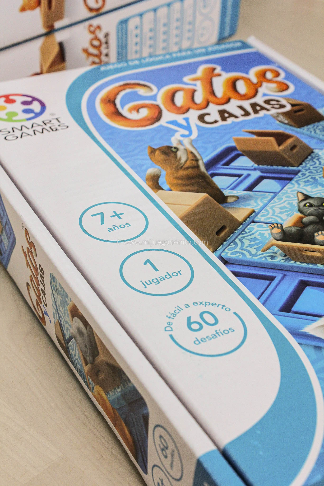 Gatos y Cajas - Juego de mesa - SMART GAMES - Desde 7 años Board Games