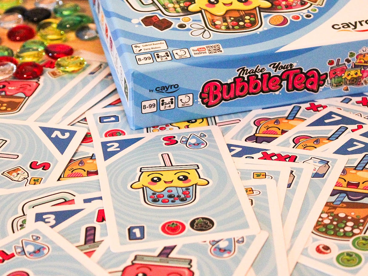Make your Bubble Tea - Juego de mesa - Cayro - Desde 8 años - De 2 a 4 jugadores