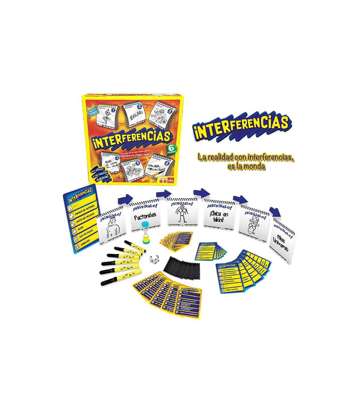 Interferencias - Juego de mesa - Goliath - Desde 8 años Board Games