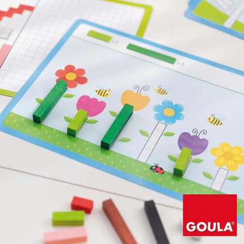 JUEGO DE MESA REGLETAS - Juego de mesa - Goula - Desde 3 años