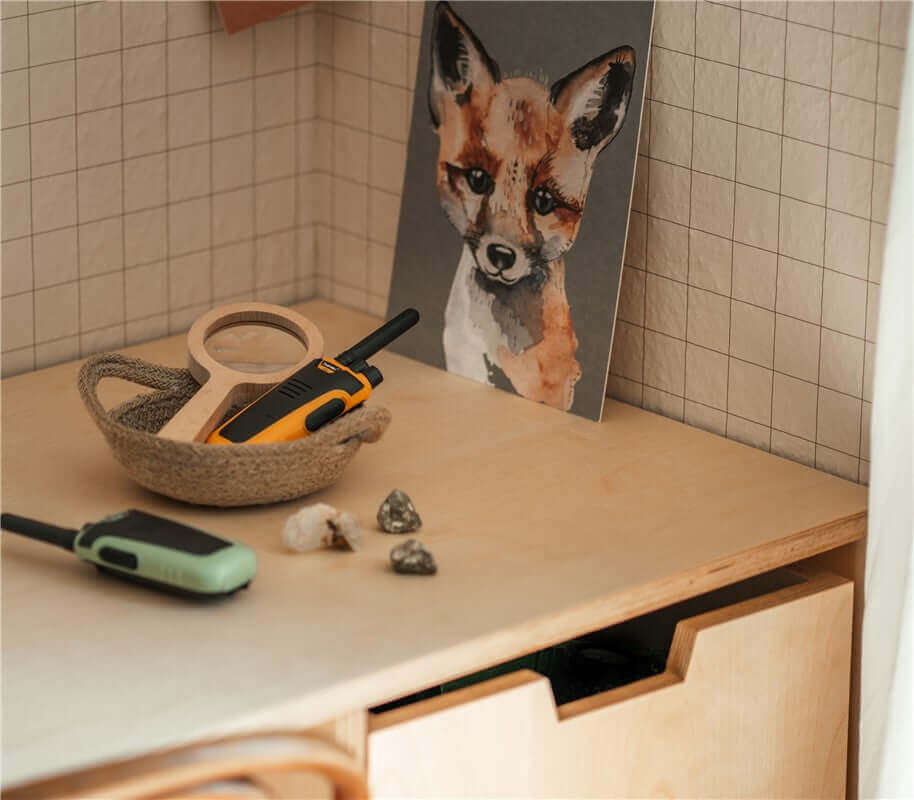 KIDYTALK – Walkie Talkies para niños de 3 a 12 años – Fomenta la comunicación y el juego al aire libre