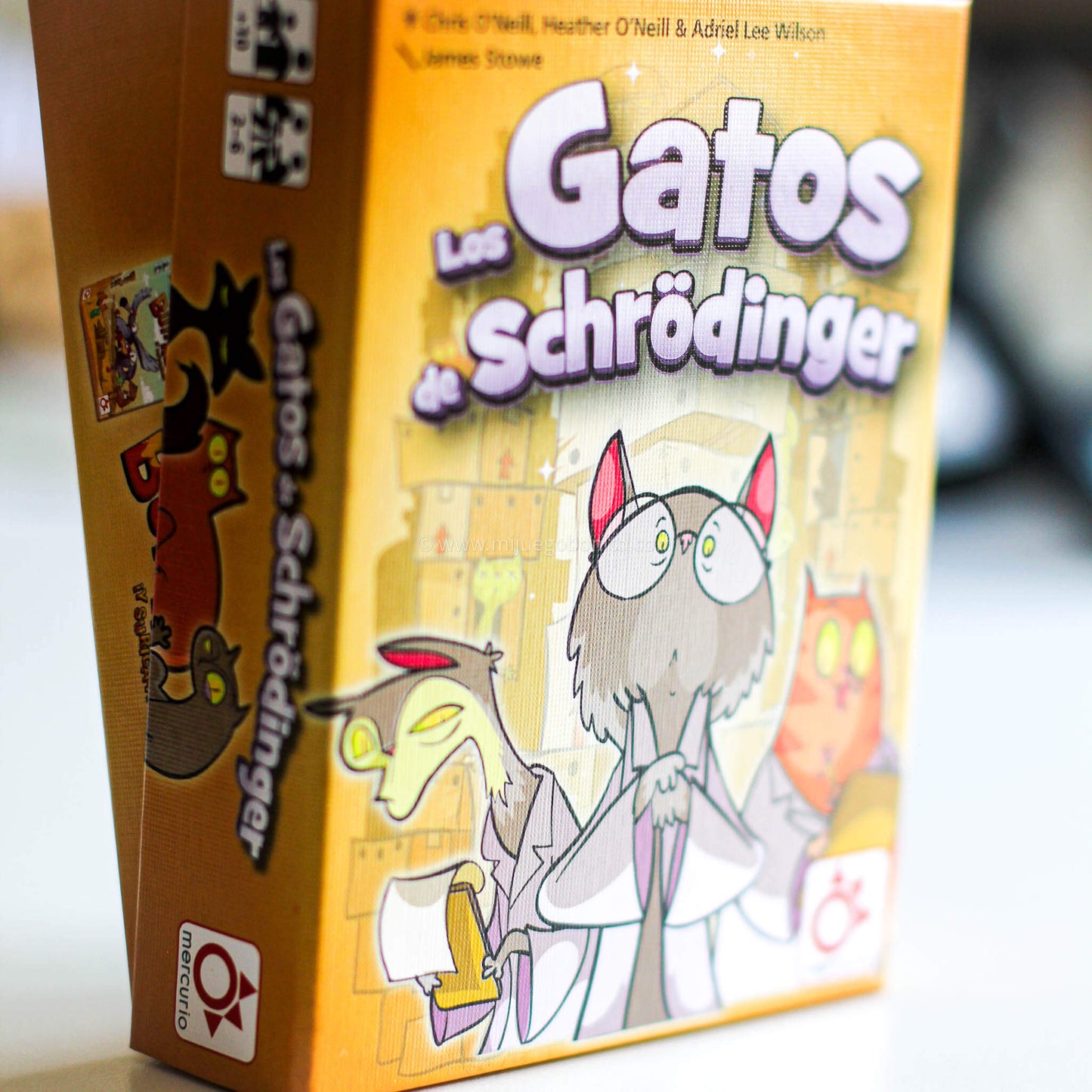 LOS GATOS DE SCHRÖDINGER - Juego de mesa - Mercurio - Desde 9 o más años Board Games