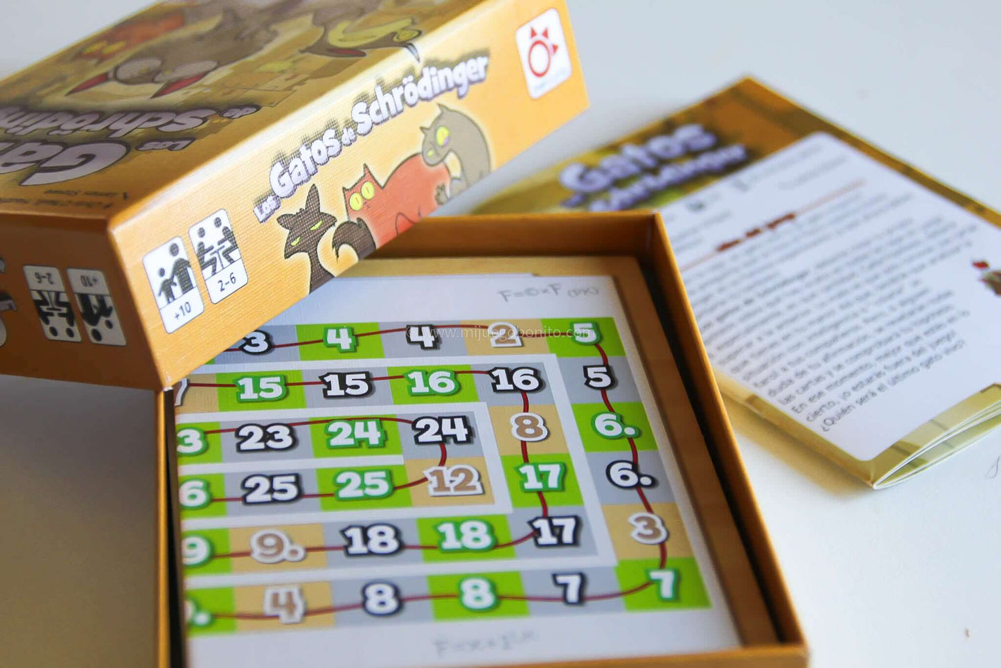 LOS GATOS DE SCHRÖDINGER - Juego de mesa - Mercurio - Desde 9 o más años Board Games