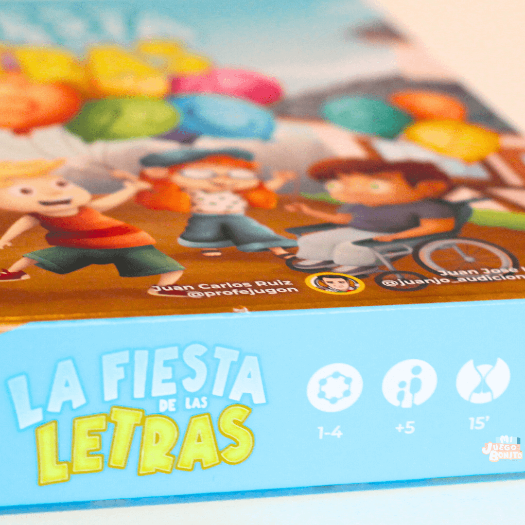 La Fiesta de las Letras - Atomo - Desde 5 años - De 1 a 4 jugadores