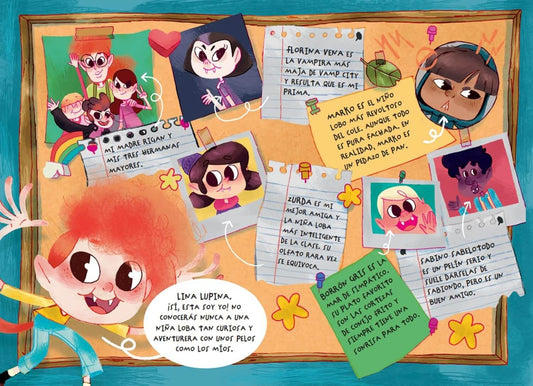 Lina Lupina 2. Misterio en Vamp City | Sachs, Antonio