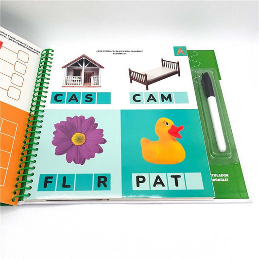 MI PIZARRA PARA JUGAR Y APRENDER 4 AÑOS