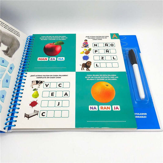 MI PIZARRA PARA JUGAR Y APRENDER 5 AÑOS